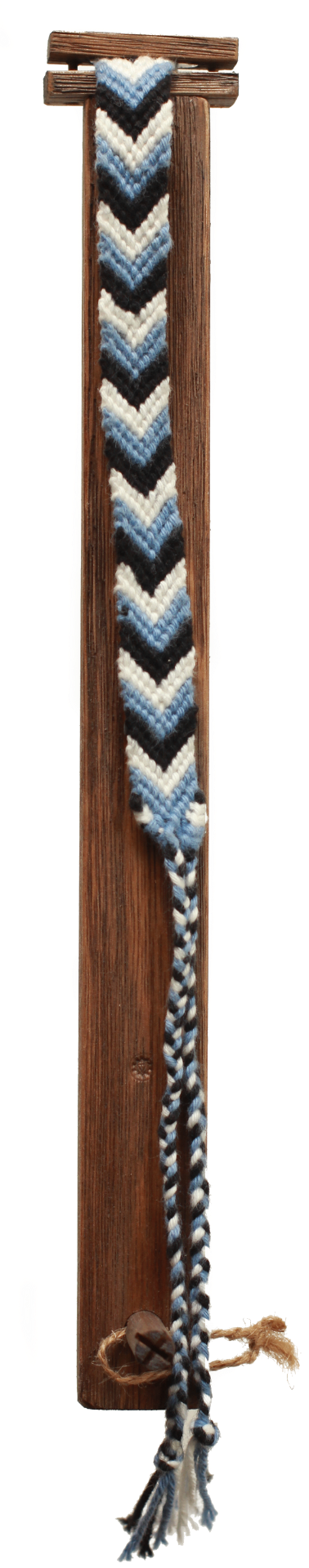 Chevron bracelet on holder