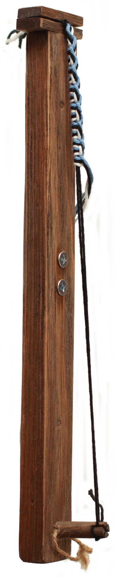 Holder used vertically